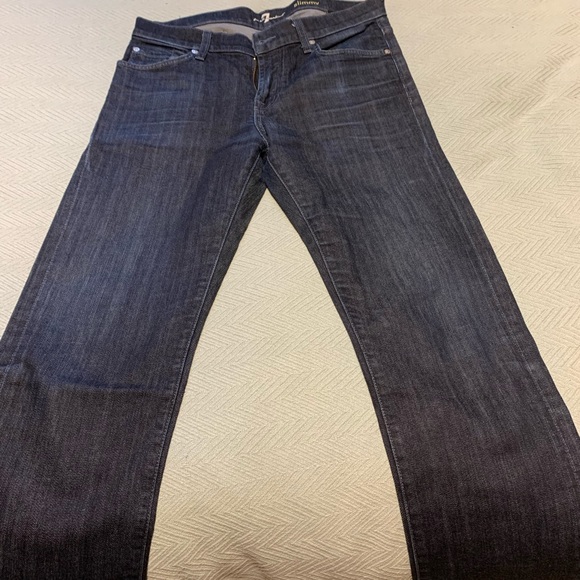 Men’s 7 for all mankind jeans. Long straight leg. Size 32. Like new. - Picture 1 of 3